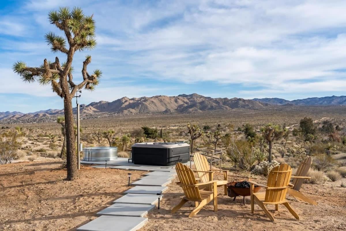Villa Kinetic House-Joshua Trees Sculptures Cowboy Pool Yucca Valley Esterno foto